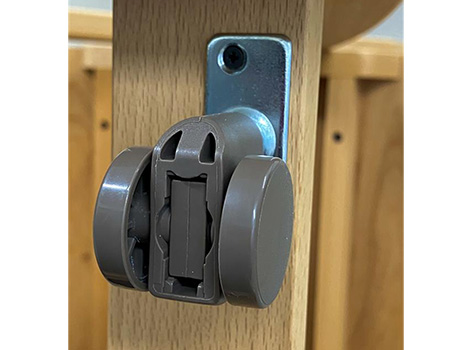 天然木アルダー無垢材 キッズチェア 学習イス ナチュラルウッドシリーズ8