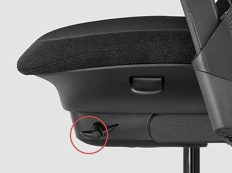 HermanMiller/ハーマンミラー セイルチェア 肘付き 高機能 オフィスチェア12