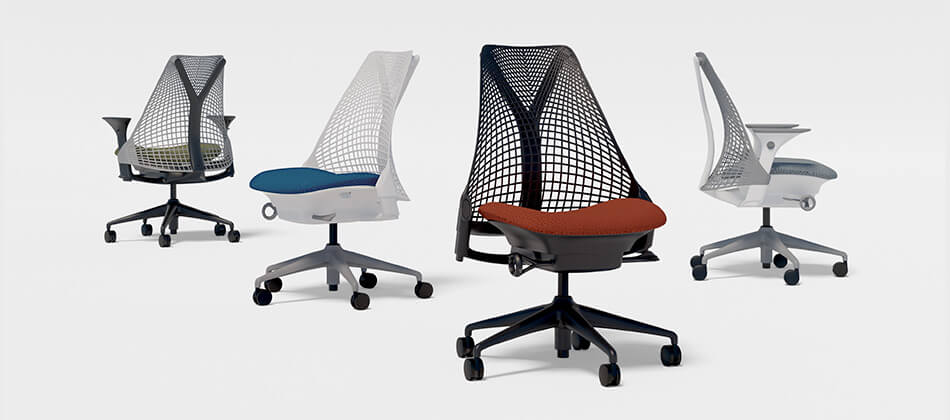 【新色追加】HermanMiller × Garage セイルチェア アジャスタブルアーム15