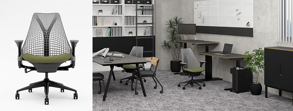 【新色追加】HermanMiller × Garage セイルチェア アジャスタブルアーム17