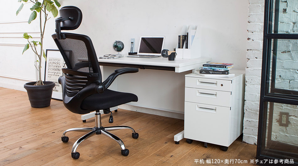 PLUS SH2デスク 平机 幅110cm 奥行60cm プラス スチールデスク3