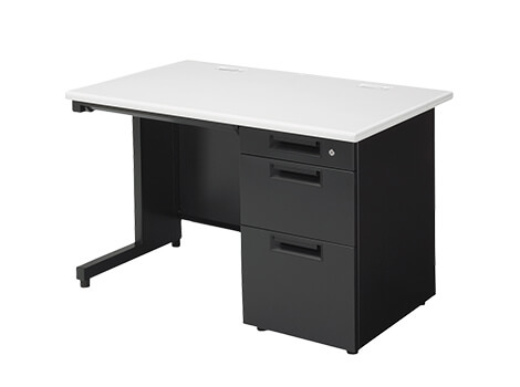 PLUS SH2デスク 片袖机 キャビネット付 幅110cm 奥行70cm14