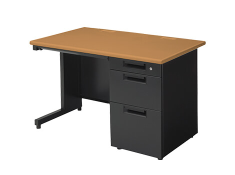 PLUS SH2デスク 片袖机 キャビネット付 幅110cm 奥行70cm16