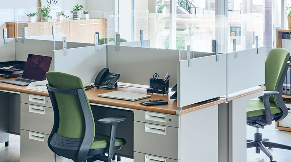 SH2スチールデスク 専用フロントパネル 幅110cm (デスクトップパネル)3