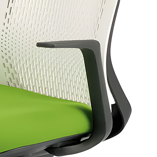PLUS Try ワークチェア パソコンチェア ハイバック 肘なし メッシュチェア10