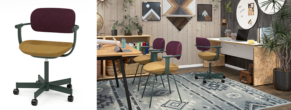 ITOKI×GARAGE vertebra03(バーテブラゼロサン) キャスタータイプ イトーキ12