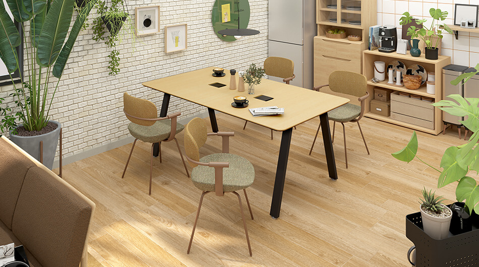 ITOKI×GARAGE vertebra03(バーテブラゼロサン) スチール脚タイプ イトーキ2