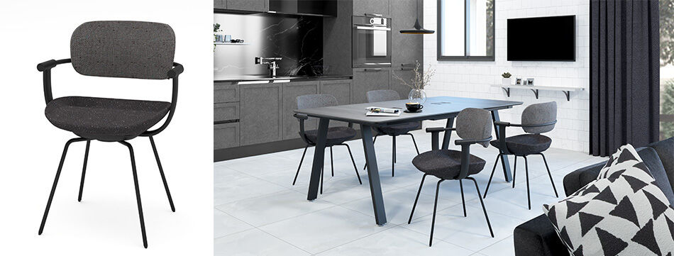 ITOKI×GARAGE vertebra03(バーテブラゼロサン) スチール脚タイプ イトーキ8