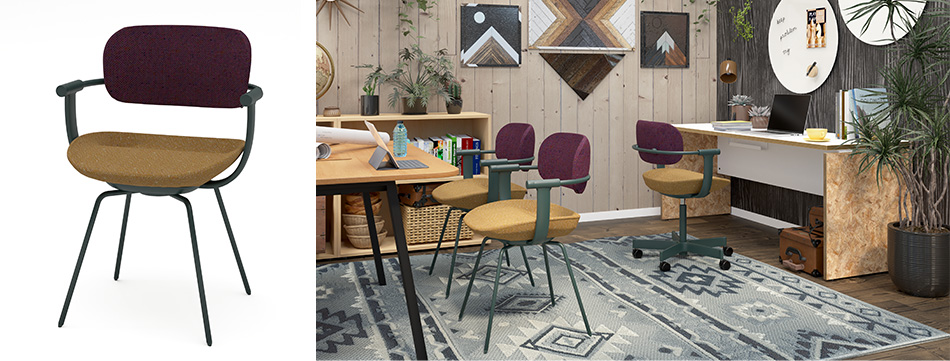 ITOKI×GARAGE vertebra03(バーテブラゼロサン) スチール脚タイプ イトーキ10