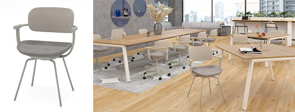 ITOKI×GARAGE vertebra03(バーテブラゼロサン) スチール脚タイプ イトーキ11