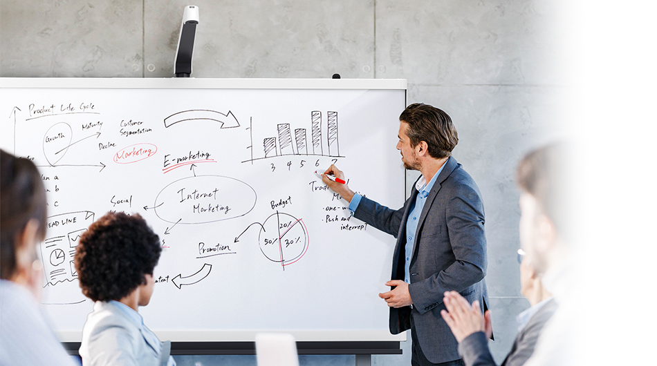 PLUS CreativeBoard CB+ T字脚タイプ 板面幅160×高さ90cm2