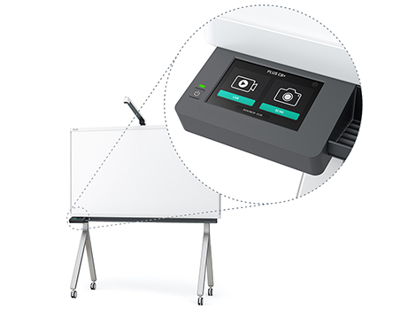 PLUS CreativeBoard CB+ T字脚タイプ 板面幅160×高さ90cm7