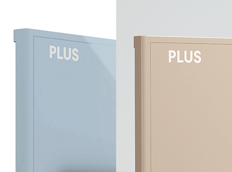 PLUS インテルナ T字脚タイプ 板面幅160×高さ90cm (ホワイトボード)4