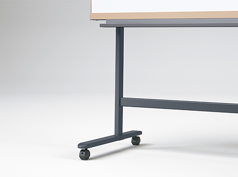PLUS インテルナ T字脚タイプ 板面幅160×高さ90cm (ホワイトボード)5
