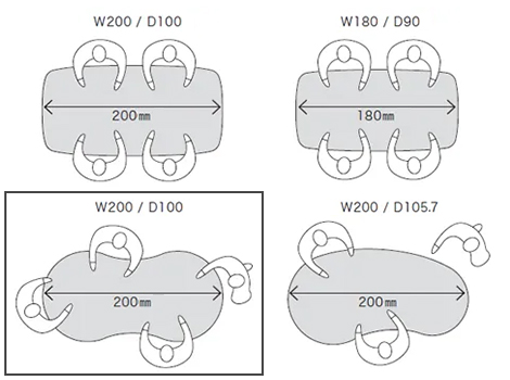 PLUS ワークモード 電動昇降テーブルC 指紋レス 幅200×奥行100×高さ65〜130cm6