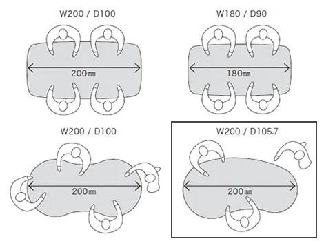 PLUS ワークモード 電動昇降テーブルD 指紋レス 幅200×奥行105.7×高さ65〜130cm6