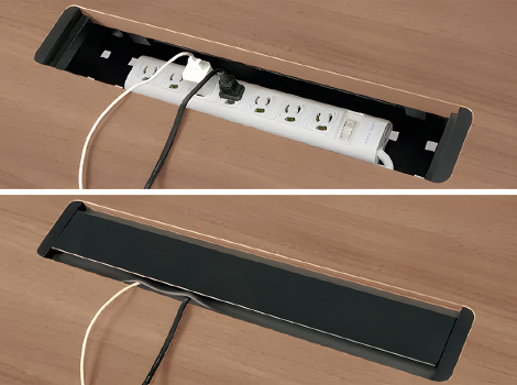 PLUS ワークモード 電動昇降テーブルA 幅200×奥行100×高さ65〜130cm7