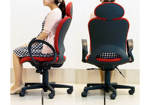オフィスチェア ワークチェア パソコンチェア chair OC/チェアOC 可動回転肘 ヘッドレスト16