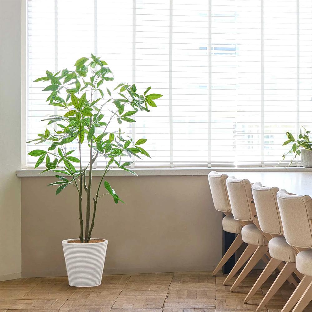 パキラ 高さ160cm (フェイクグリーン 観葉植物 オフィスグリーン プランター インテリア)