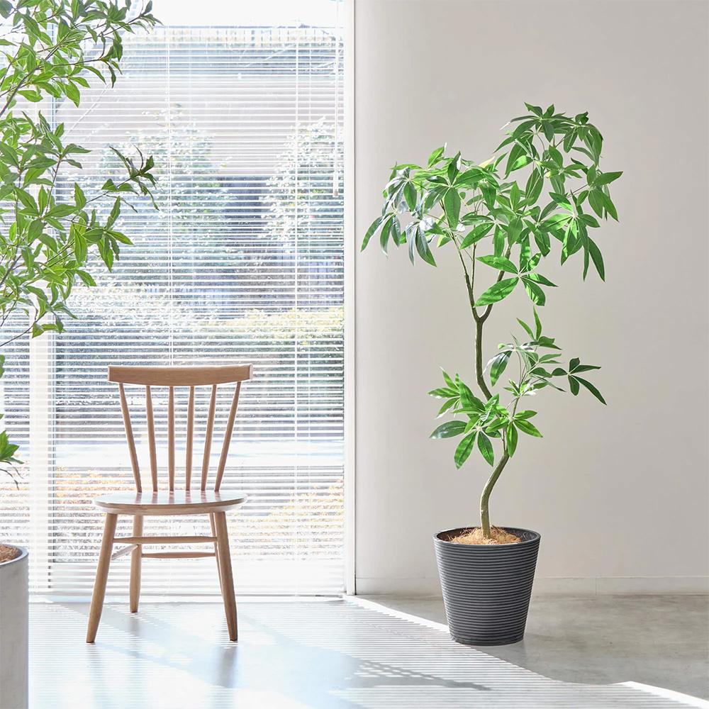 パキラ 高さ160cm (フェイクグリーン 観葉植物 オフィスグリーン インテリア)