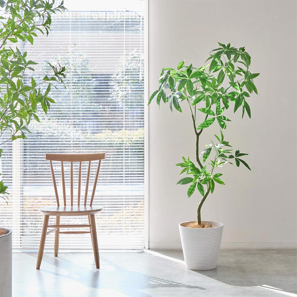 パキラ 高さ160cm (フェイクグリーン 観葉植物 オフィスグリーン インテリア)