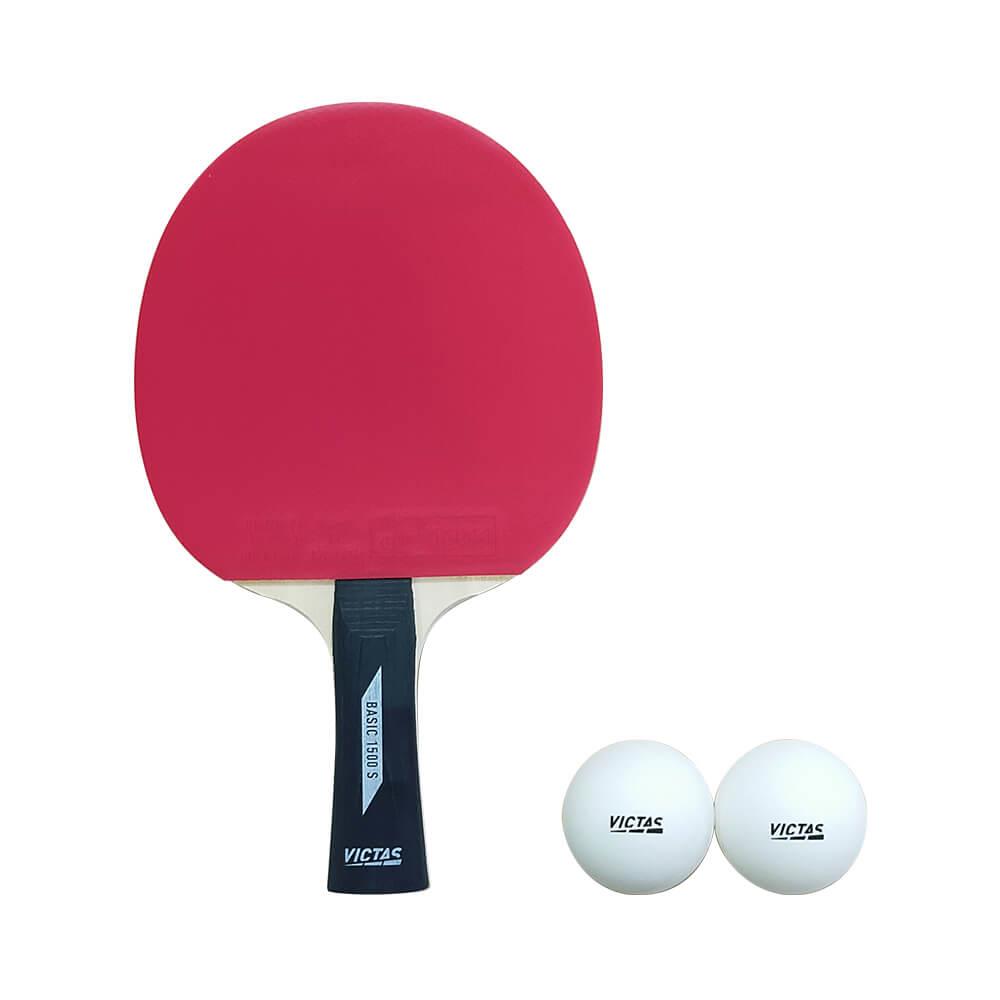 VICTAS ヴィクタス 卓球ラケット シェイク ボール2個付き ( ベーシック 1500 S )