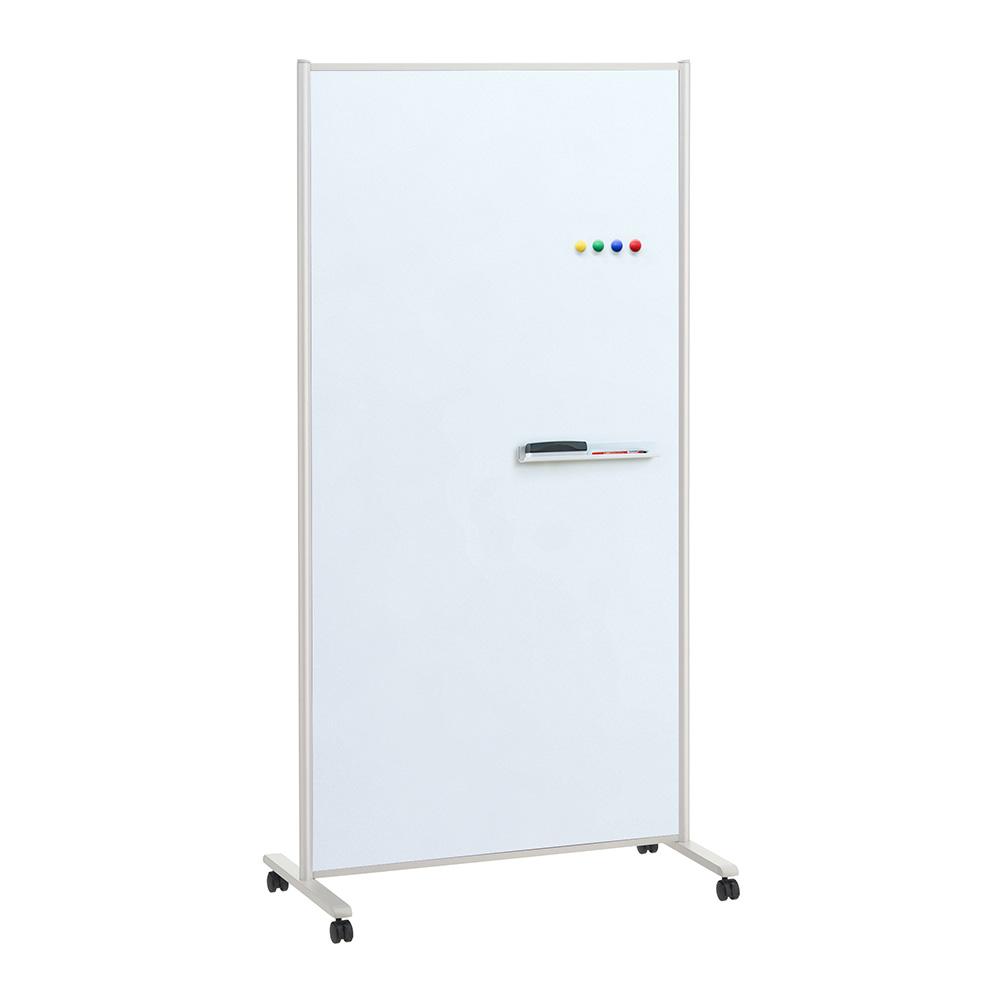 PLUS ホワイトボード スクリーンパネル 衝立型 幅91.2×高さ178.4cm