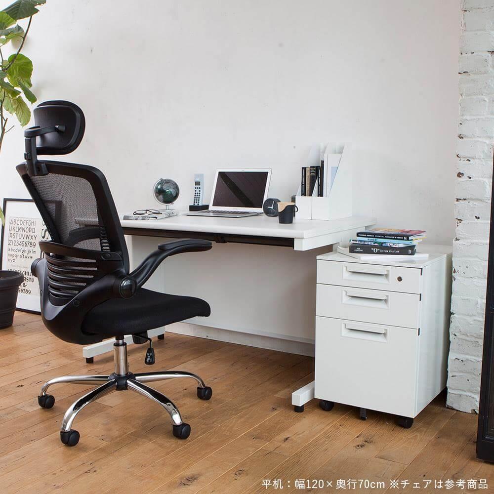 PLUS SH2デスク 平机 幅110cm 奥行70cm プラス スチールデスク