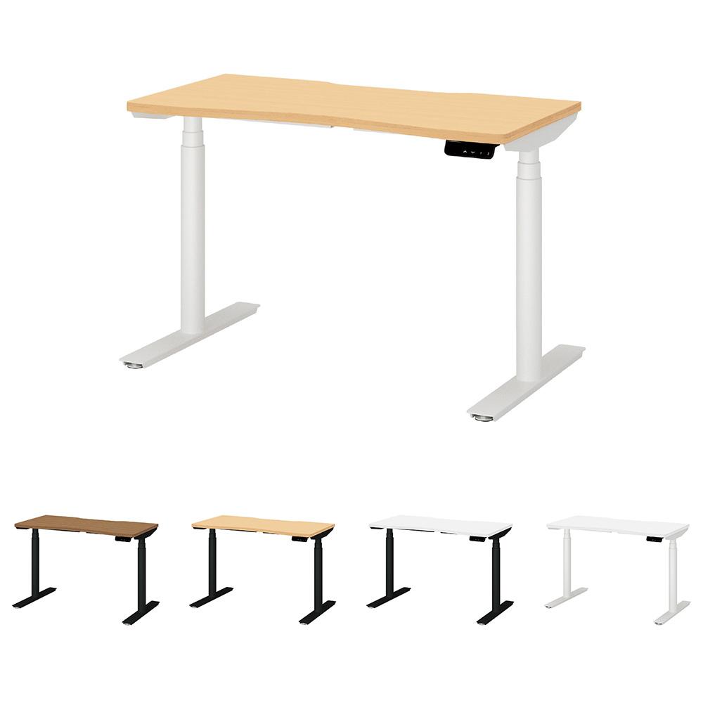 PLUS ワークモード 電動昇降デスク 幅120×奥行60×高さ65〜130cm