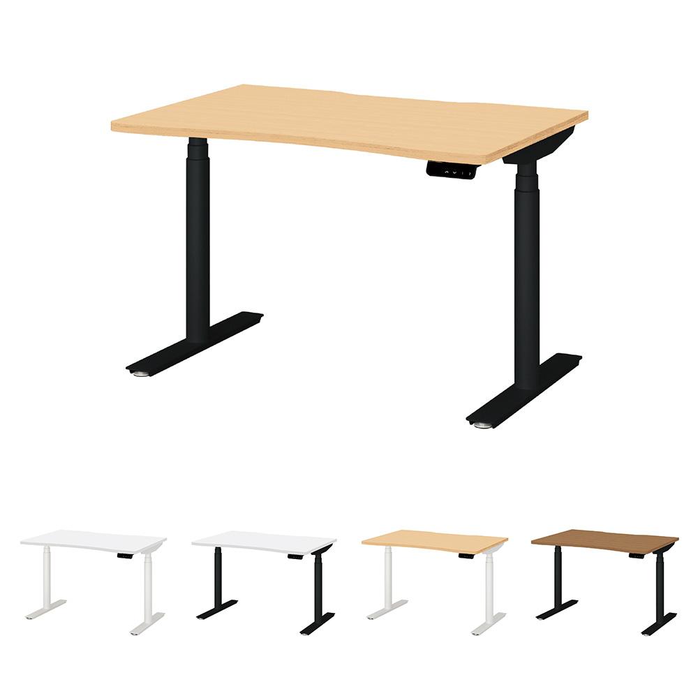 PLUS ワークモード 電動昇降デスク 幅120×奥行80×高さ65〜130cm