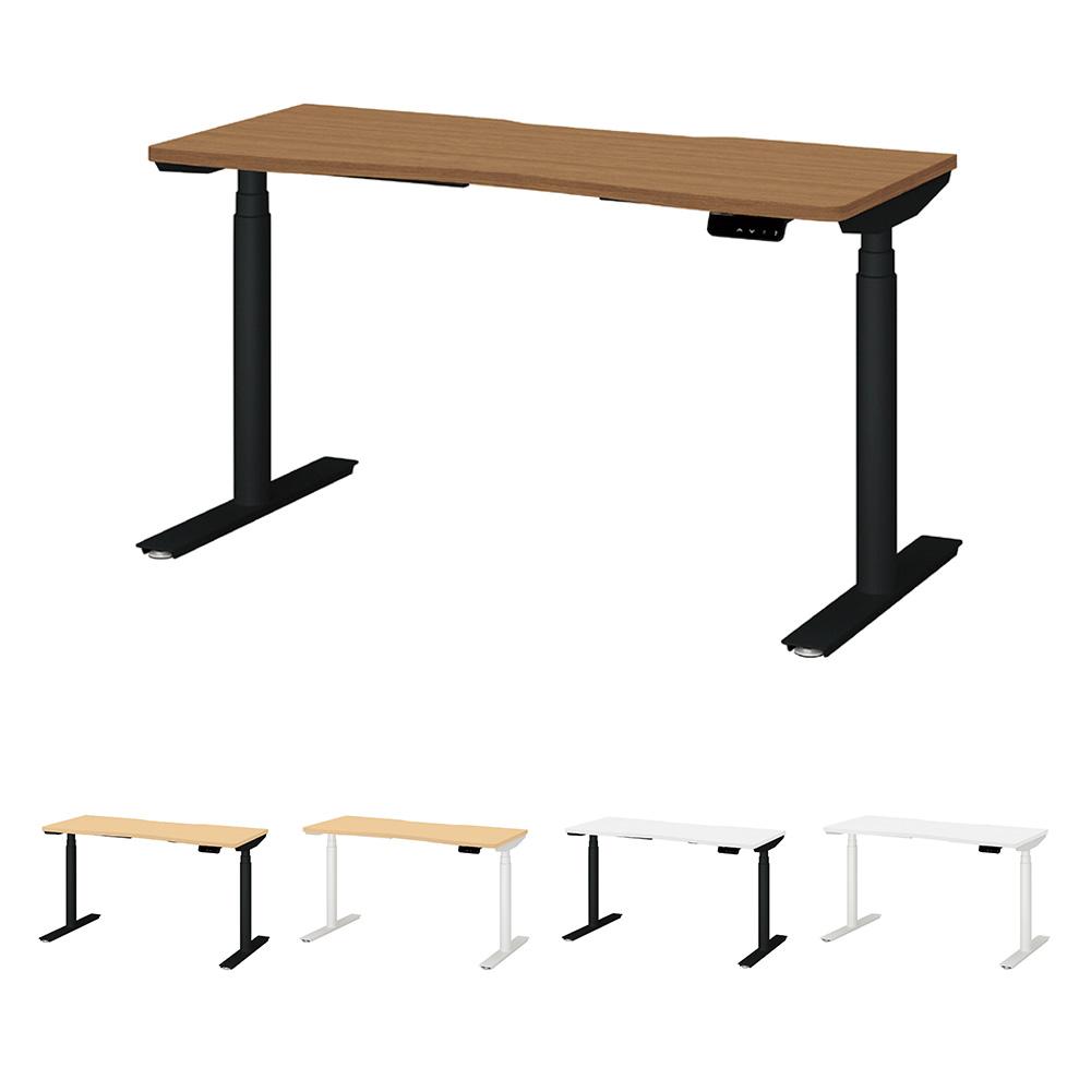 PLUS ワークモード 電動昇降デスク 幅140×奥行60×高さ65〜130cm