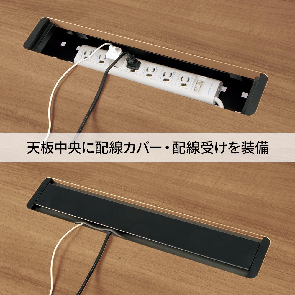 PLUS ワークモード 電動昇降テーブルA 幅200×奥行100×高さ65〜130cm